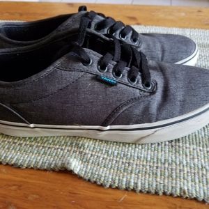 Mens Charcoal Van's sneakers 7.5
